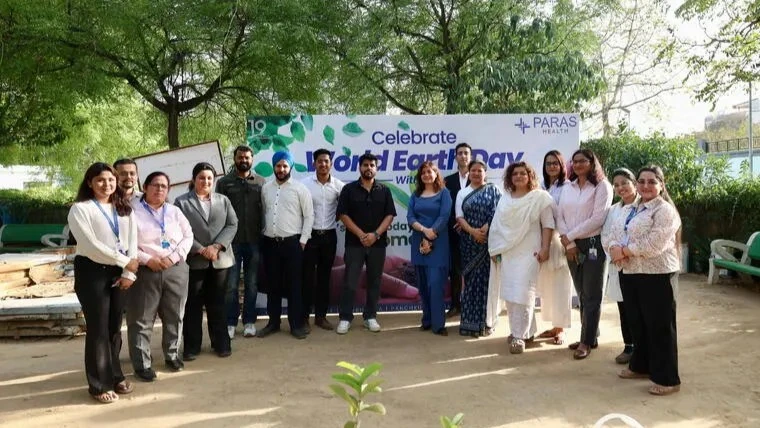 Paras Hospital Celebrates Earth Day with Green Initiative